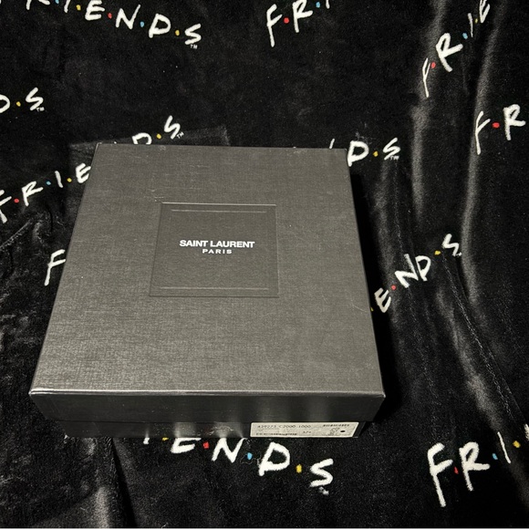 Saint Laurent Black KID Scamosciato Lace-Up Platform Heels - Picture 2 of 12